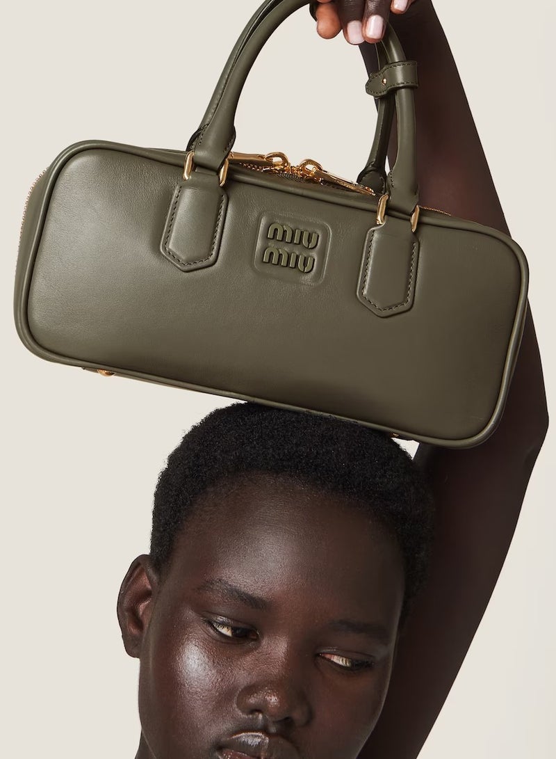 miu Arcadie leather bag