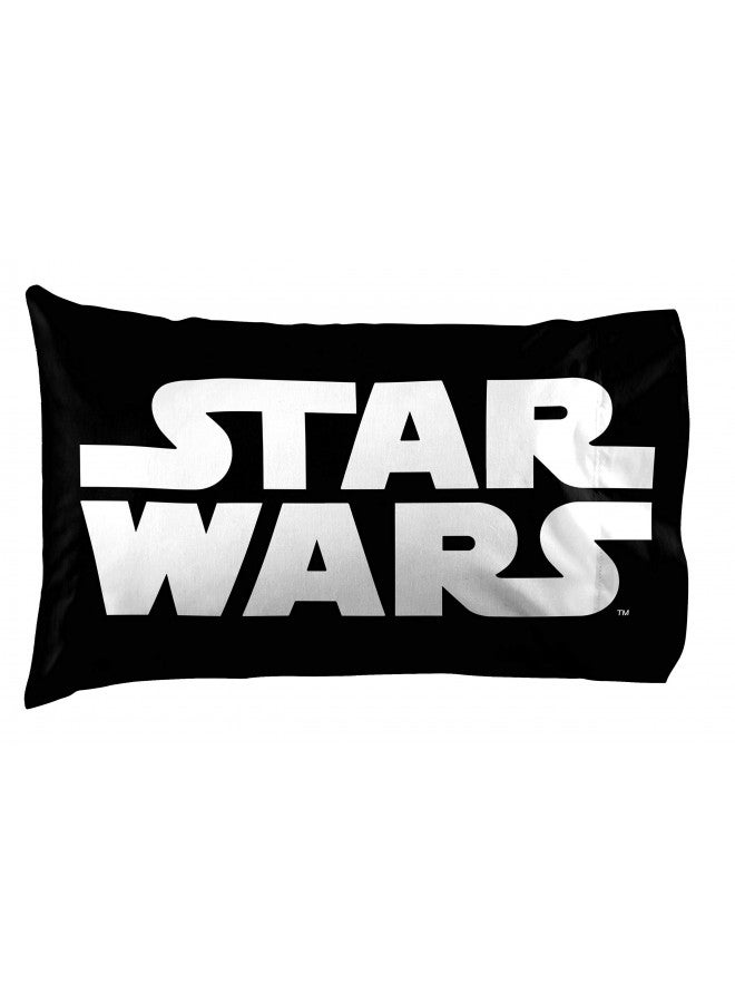 Jay Franco Star Wars Classic Grid Queen Sheet Set - 4 Piece Set Super Soft and Cozy Kids Bedding Features Luke Skywalker & Darth Vade - Fade Resistant Microfiber Sheets (Official Star Wars Product)