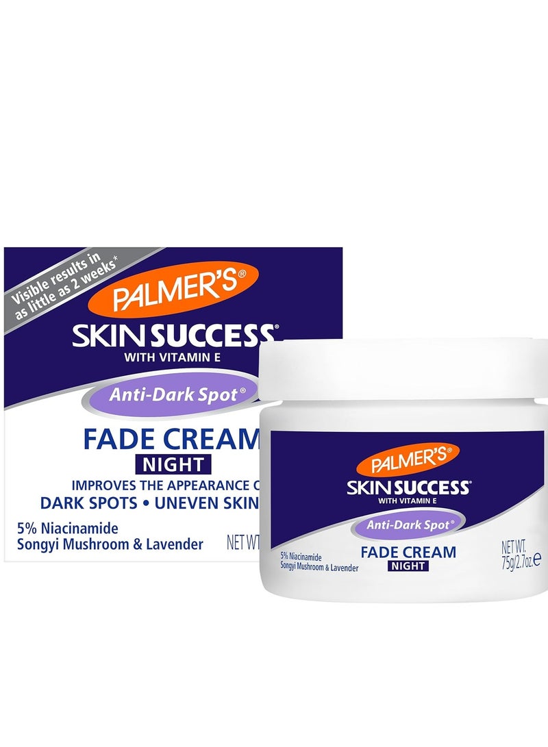 Skin Success Anti Dark Spot Nighttime Fade Cream with Retinol And  Niacinamide Night Moisturizer 75g