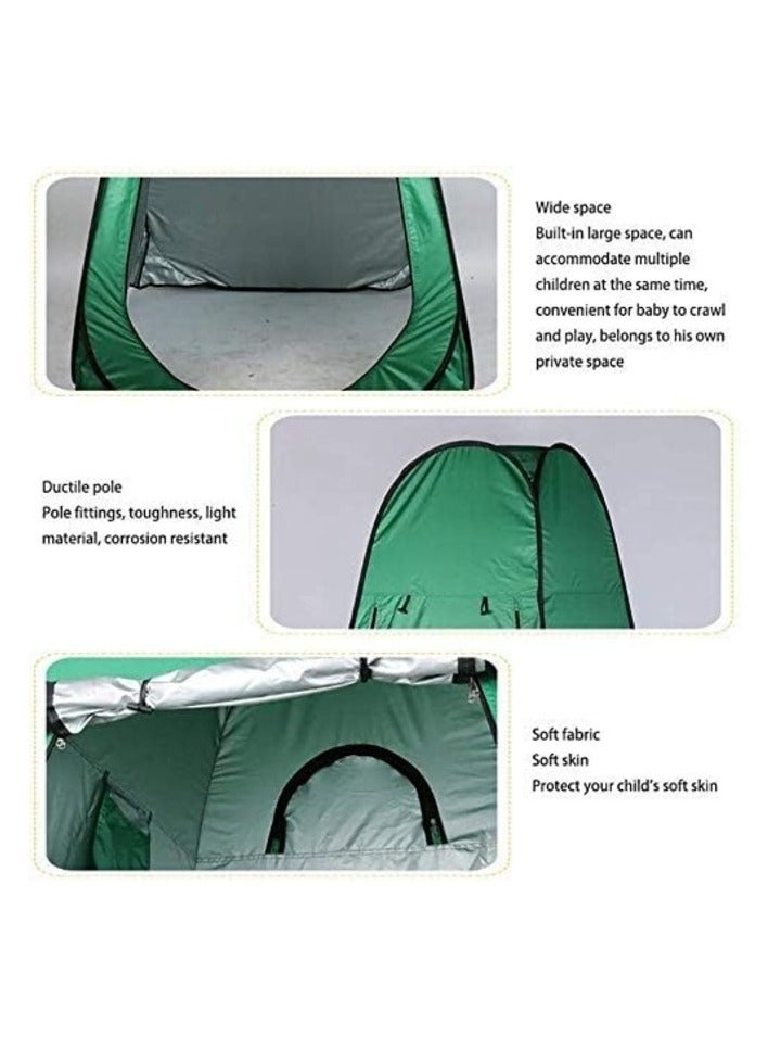 Pop-Up Shower Tent for Camping – Portable Dressing & Toilet Tent for Outdoor Use, Ideal for Garden, Festivals, Beach, and Privacy Needs