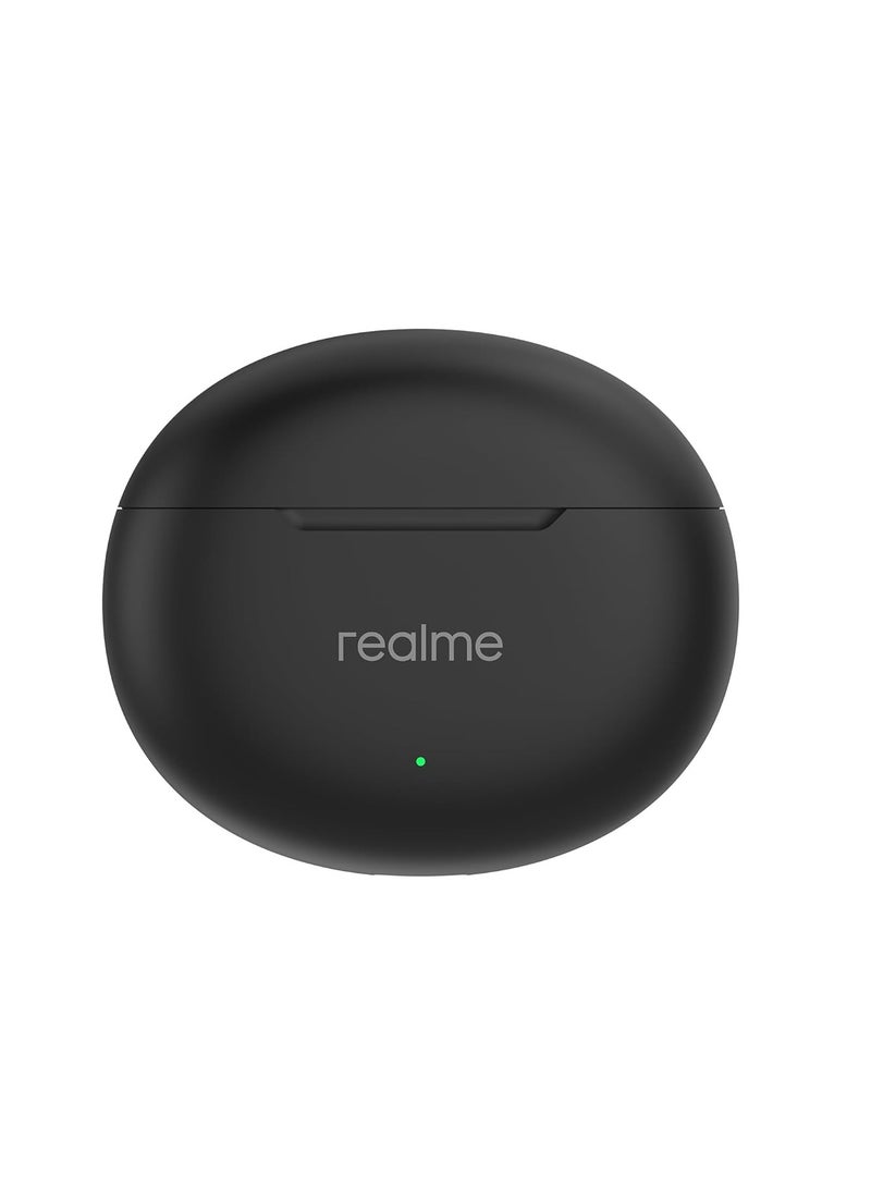 Buds T01 Truly Wireless Earbuds, AI ENC for Calls, 13mm Dynamic Bass Driver, 28Hrs Battery Bluetooth V5.4, Google Fast Pair Black