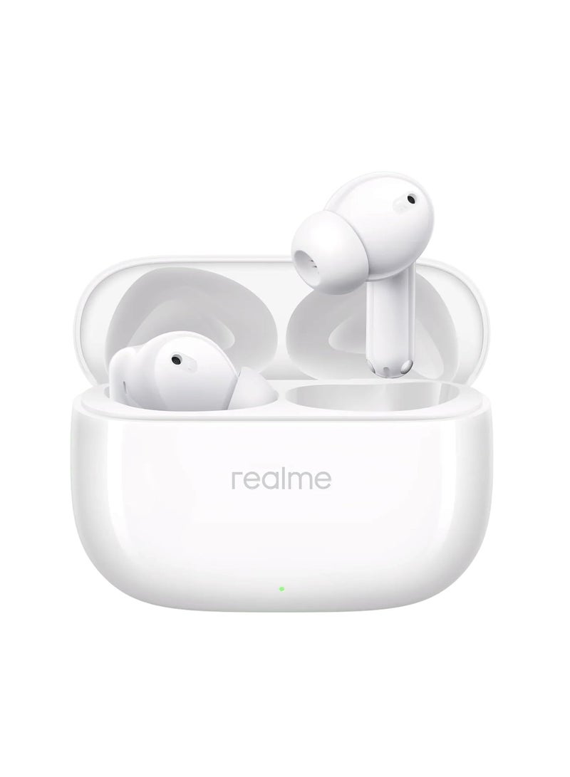 Buds T310 Truly Wireless in-Ear Earbuds with 46dB Hybrid ANC, 12.4mm Dynamic Bass Driver, Upto 40Hrs Battery and Fast Charging Agile White