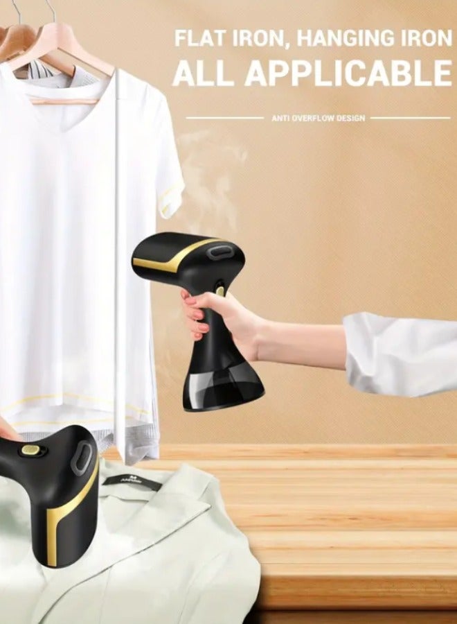 Handheld Garment Steamer Portable Steamer Garment Iron Used For Ironing Cloths With Rapid Heating Household Appliances Compact Lightweight Easy to Use Travel Friendly Quick Wrinkle Remover