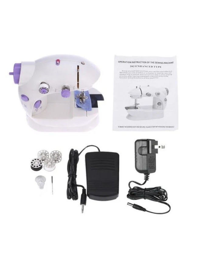 Mini Sewing Machine SM-202A - Portable Desktop Sewing Machine