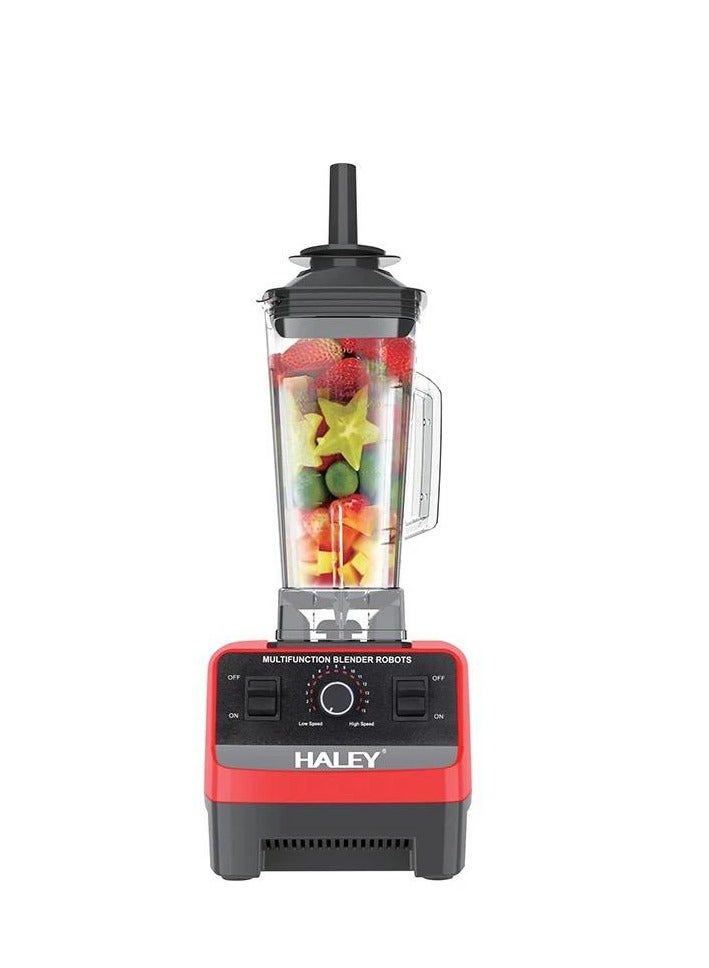 Wtrtr HALEY 2.5L Jar Blender Heavy Duty Commercial Electric Mixer Blender, Professional Grade Blender, Heavy Duty Blender (RED) With 2 Years Warranty