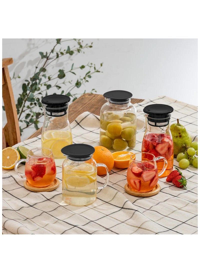 Vinegar's Fruit Pot with Handle 1 L, Clear