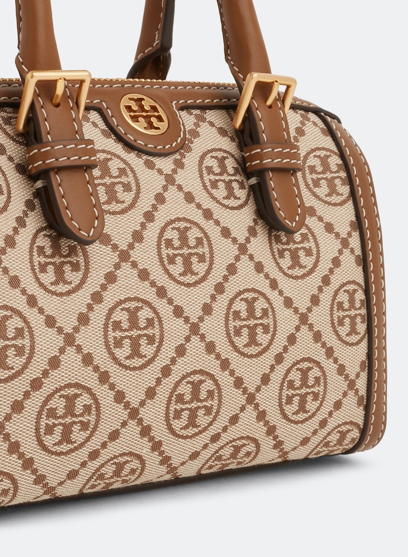 TORY BURCH T Monogram Mini Barrel Bag