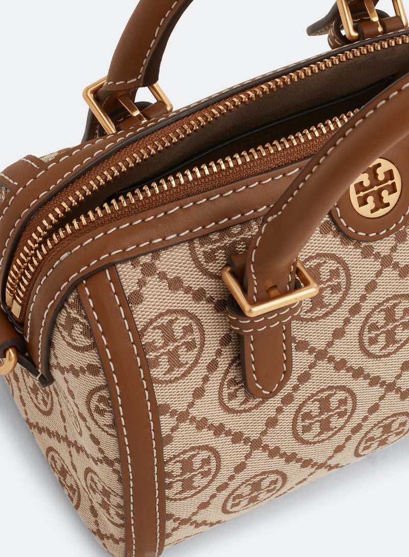 TORY BURCH T Monogram Mini Barrel Bag