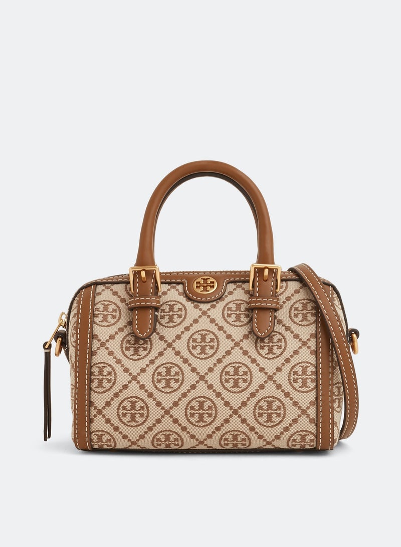 TORY BURCH T Monogram Mini Barrel Bag