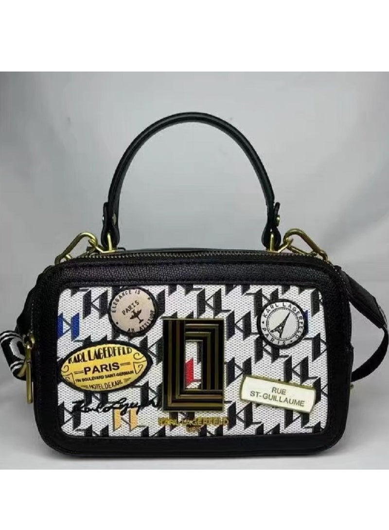 Karl Lagerfeld Paris SIMONE CAMERA PATCH CROSSBODY