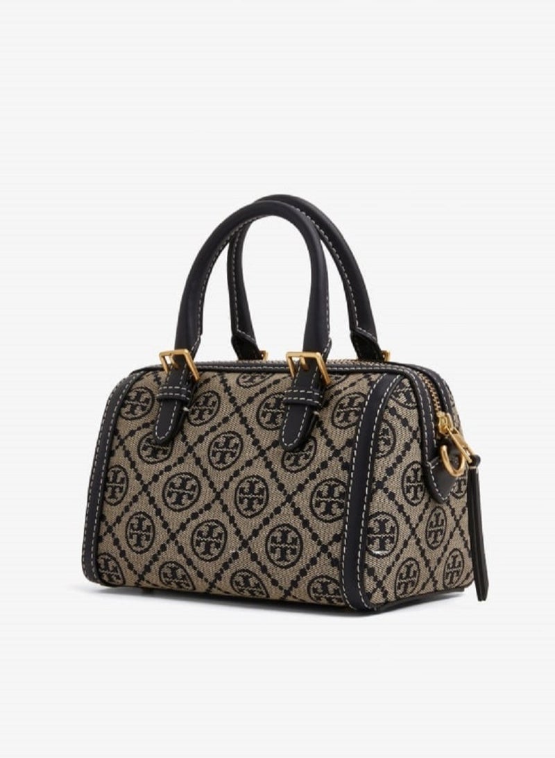 TORY BURCH T Monogram Mini Barrel Bag