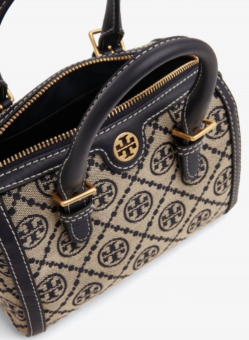 TORY BURCH T Monogram Mini Barrel Bag