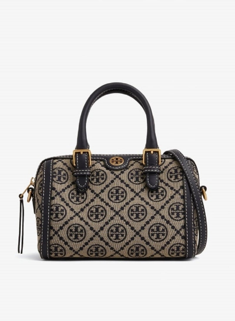 TORY BURCH T Monogram Mini Barrel Bag