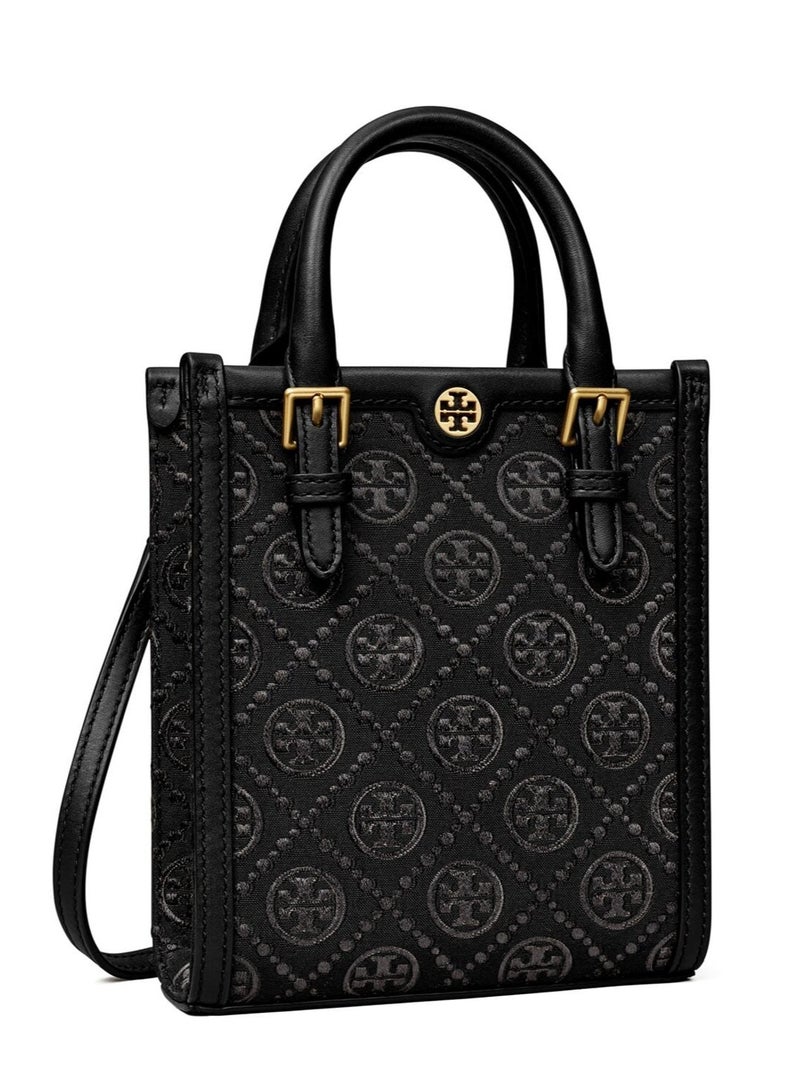 Tory Burch Mini T Monogram Tote