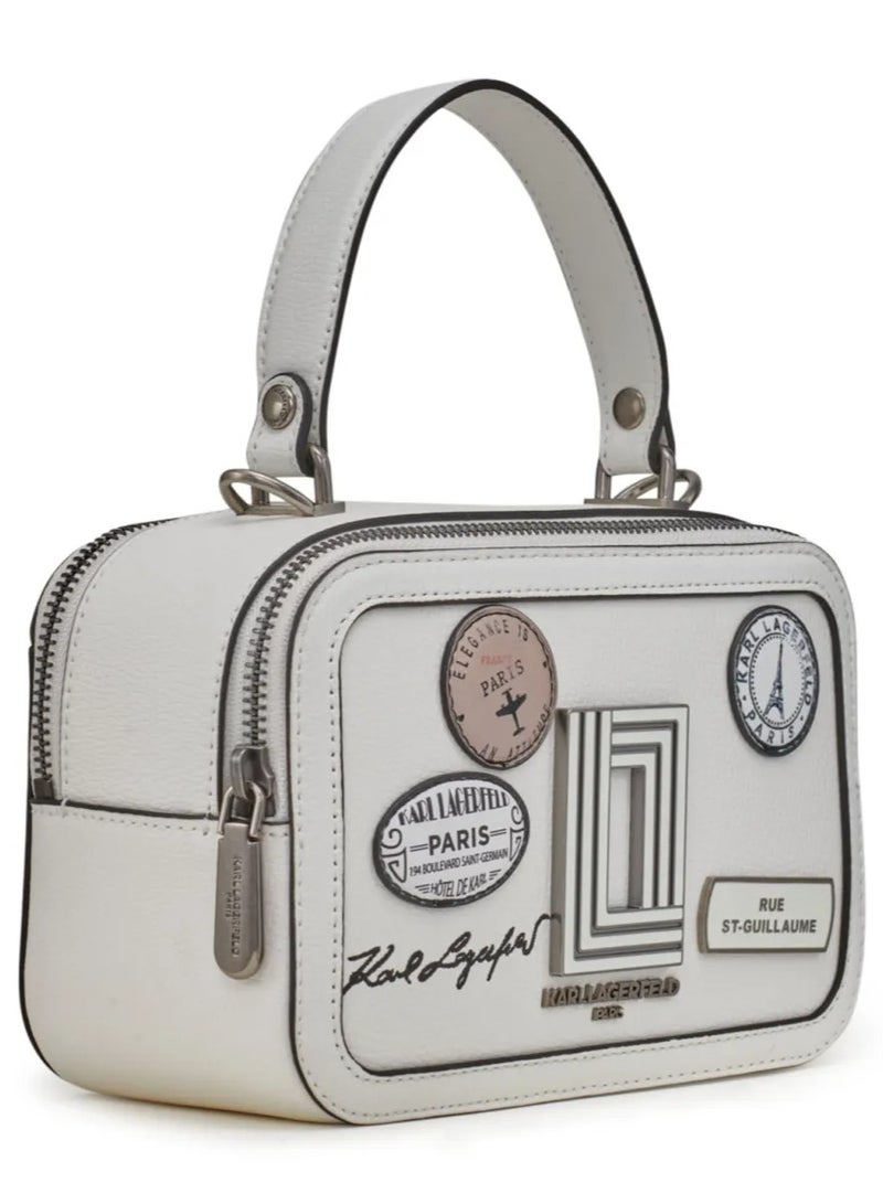 Karl Lagerfeld Paris SIMONE CAMERA PATCH CROSSBODY