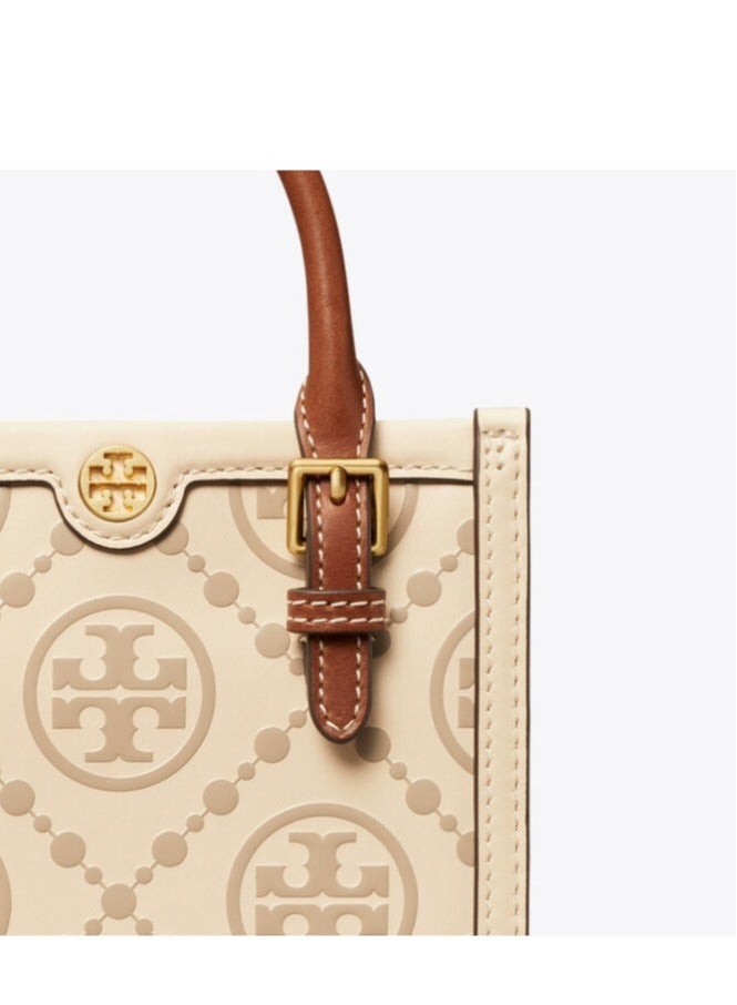 Tory Burch Mini T Monogram Tote