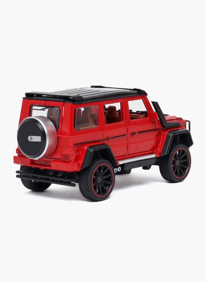 Toy Land 1:22 Scale Pull Back Door Openable Simulation Alloy Track Sports Miniature Model Diecast Metal Action Car Toy with Light and Sound