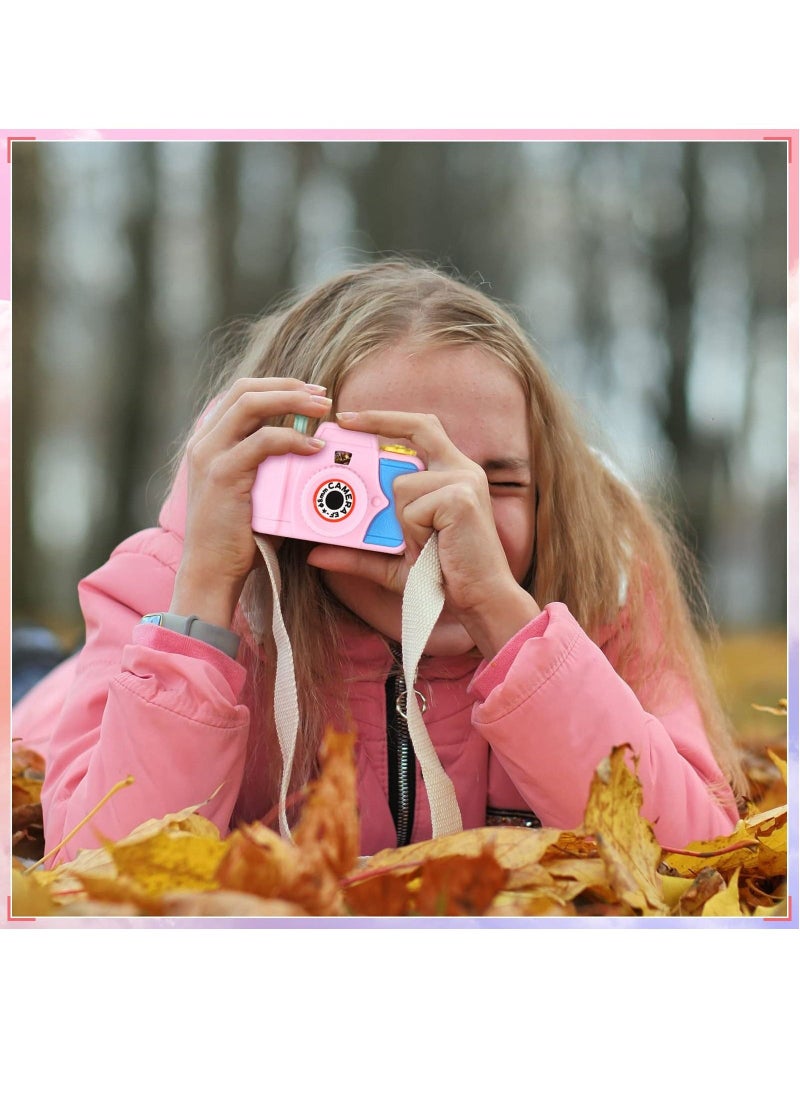 12Pcs Kids' Camera Toy Children's Pretend Play Prop with Images in Viewfinder Kaleidoscopes Educational Toys Birthday Party Favors Gifts for Boys, Girls, Toddler Colors Random