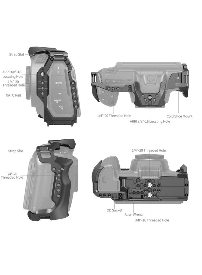 SmallRig Camera Cage for Blackmagic Design Cinema Camera 6K