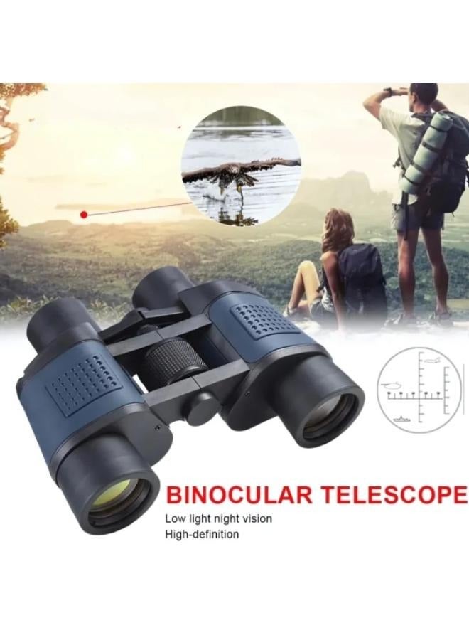 80X80 Handheld Waterproof Portable HD 3000M Telescope Suitable for Outdoor Bird Watching Travel Hunting Camping