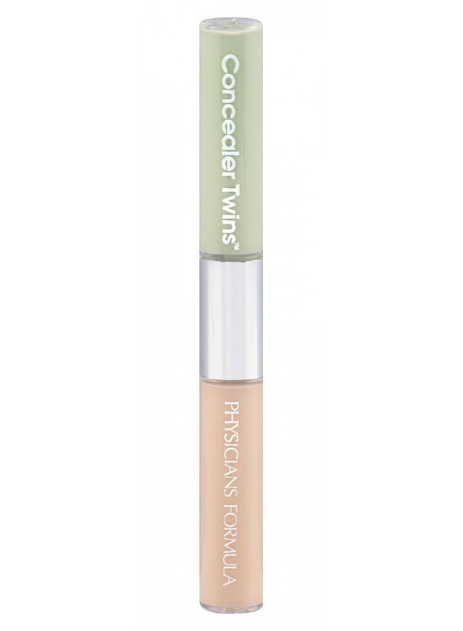 Physicians Formula Concealer Twins Cream Concealers, Green/Light, 0.24 Ounce