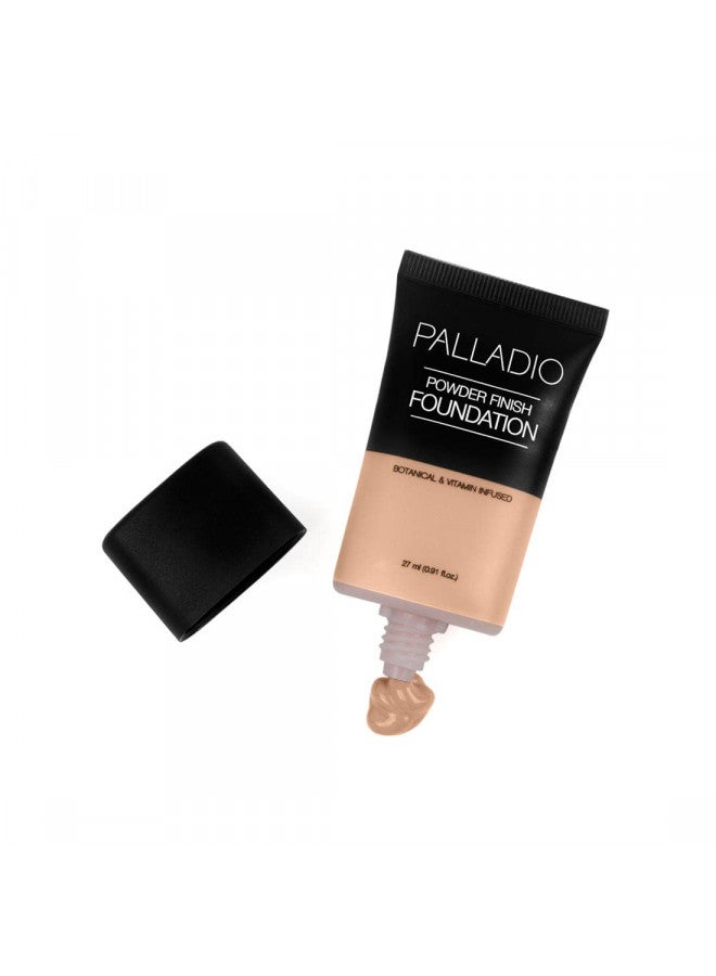 Palladio Liquid Foundation Ounce, Sandy Beige, 0.91 Fl Oz