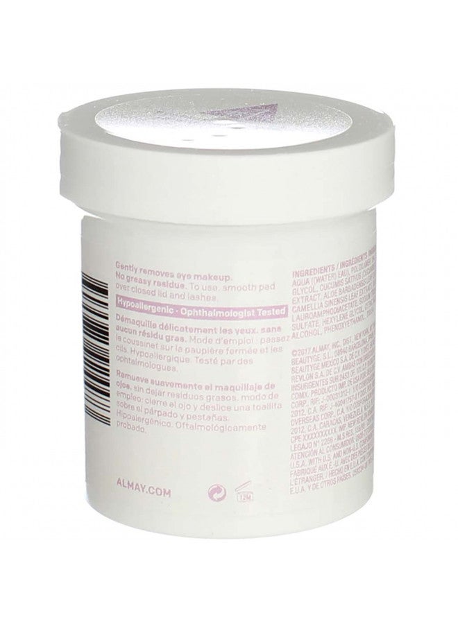 Almay Eye Makeup Remover Pads, Oil Free, Pack Of 2(80 pads each)