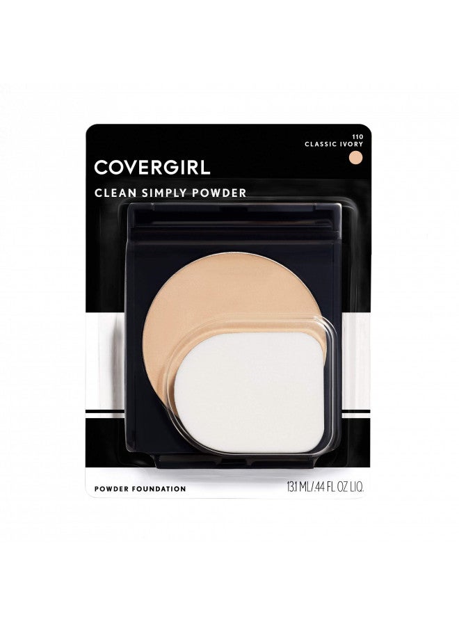 COVERGIRL Clean Simply Powder Foundation, Classic Ivory