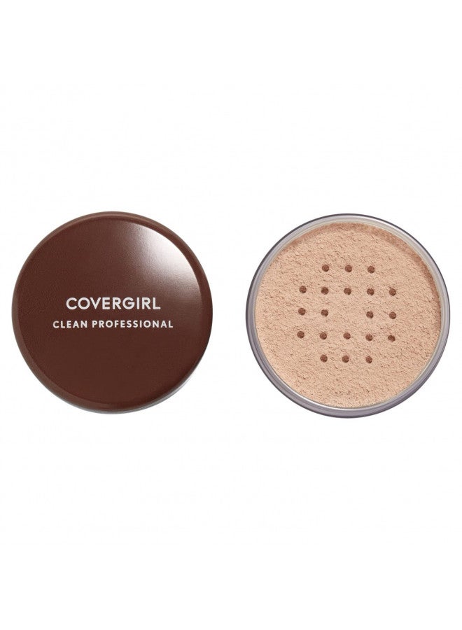 COVERGIRL Professional Loose Finishing Powder, Translucent Light Tone, Sets Makeup, Controls Shine, Won't Clog Pores, 0.7 Ounce (Packaging May Vary)