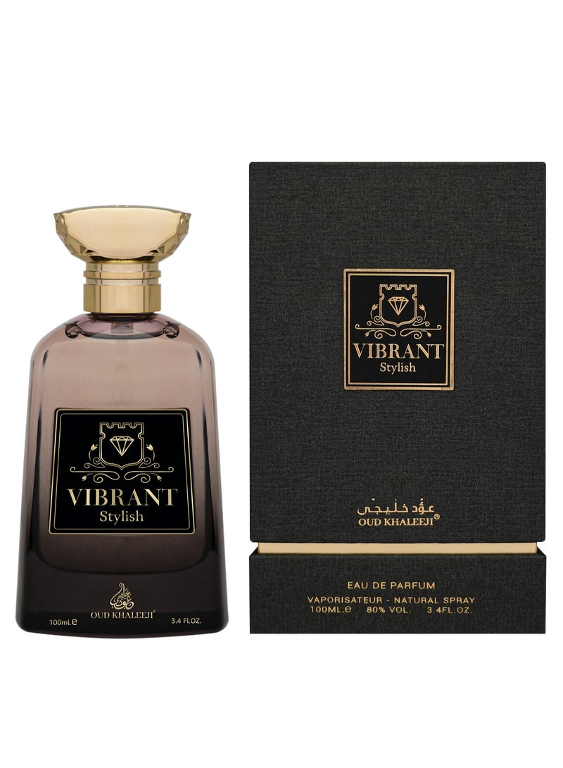 VIBRANT STYLISH BLACK 100 ML  From Oud Khaleeji