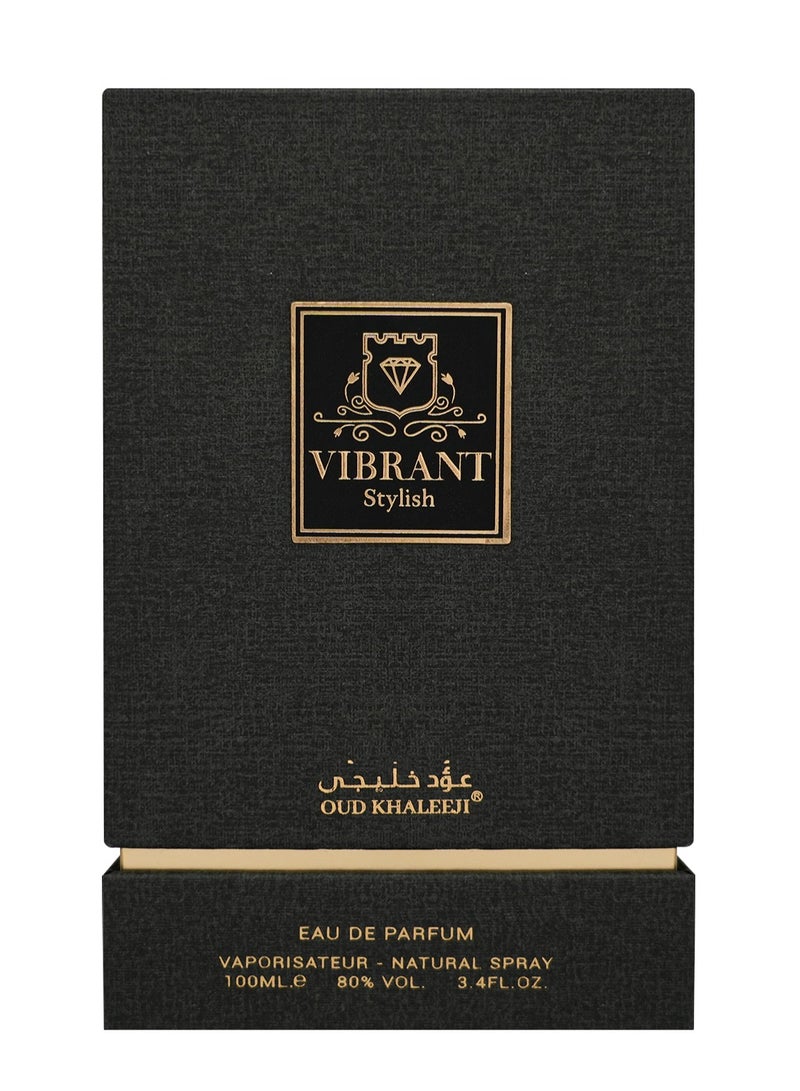 VIBRANT STYLISH BLACK 100 ML  From Oud Khaleeji