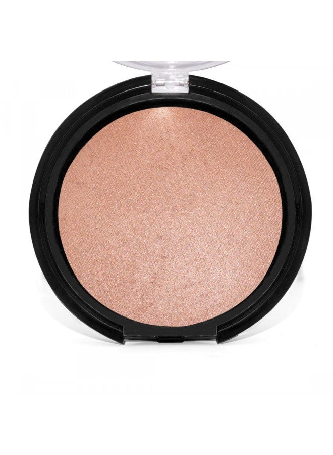 Palladio Baked Bronzer, Highly Pigmented and Easy to Blend, Shimmery Bronzed Glow, Use Dry or Wet, Lasts all day long, Provides Rich Tanning Color Finish, Powder Compact, Atlantic Tan