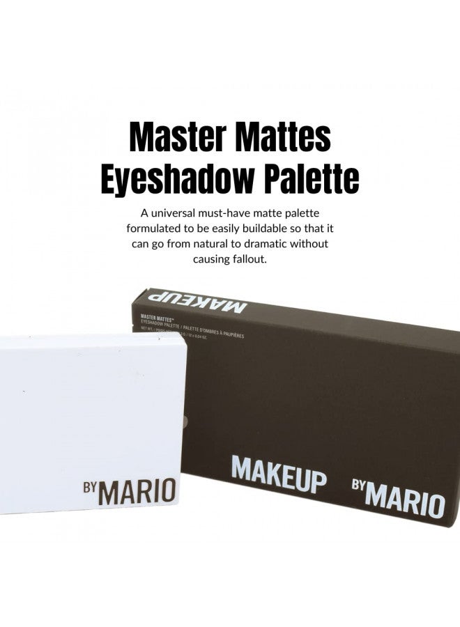 MAKEUP BY MARIO Master Mattes Eyeshadow Palette 12 x 0.03 oz/ 1 g null 12 x 0.03 oz/ 1 g