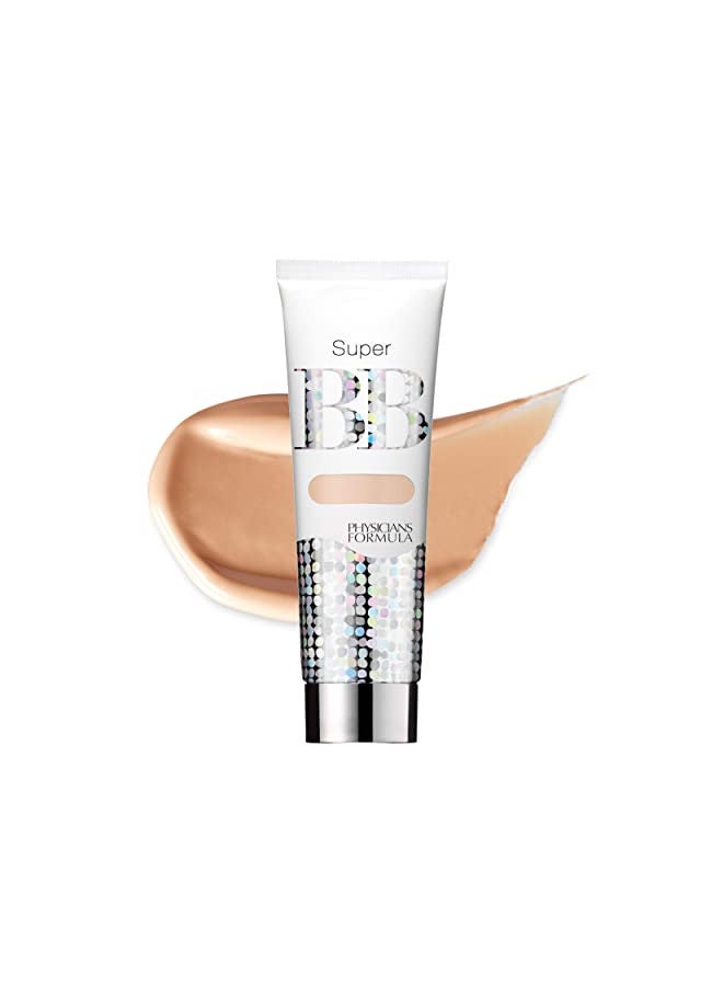 Physicians Formula Super BB Cream All in 1 Beauty Balm Foundation Cream SPF 30, Light | Dermatologist Tested, Clinicially Tested