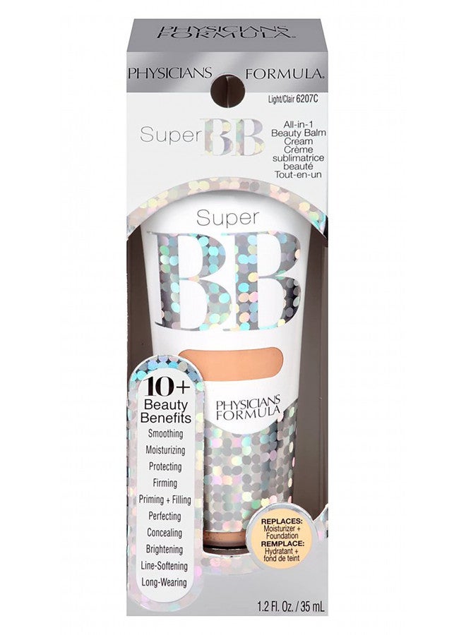 Physicians Formula Super BB Cream All in 1 Beauty Balm Foundation Cream SPF 30, Light | Dermatologist Tested, Clinicially Tested