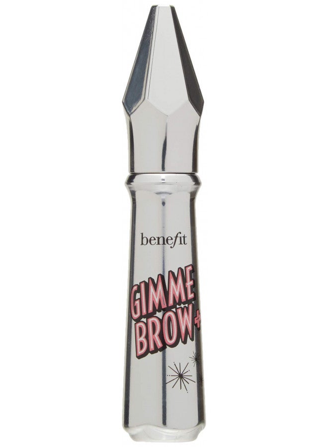 Benefit Gimme Brow+ Volumizing Fiber Gel, #3 Medium Neutral Light Brown, 0.05 Fl Oz