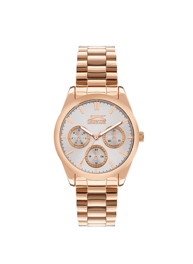 Slazenger Women 's Silver Dial Multi Function watch - SL.9.2063.4.02
