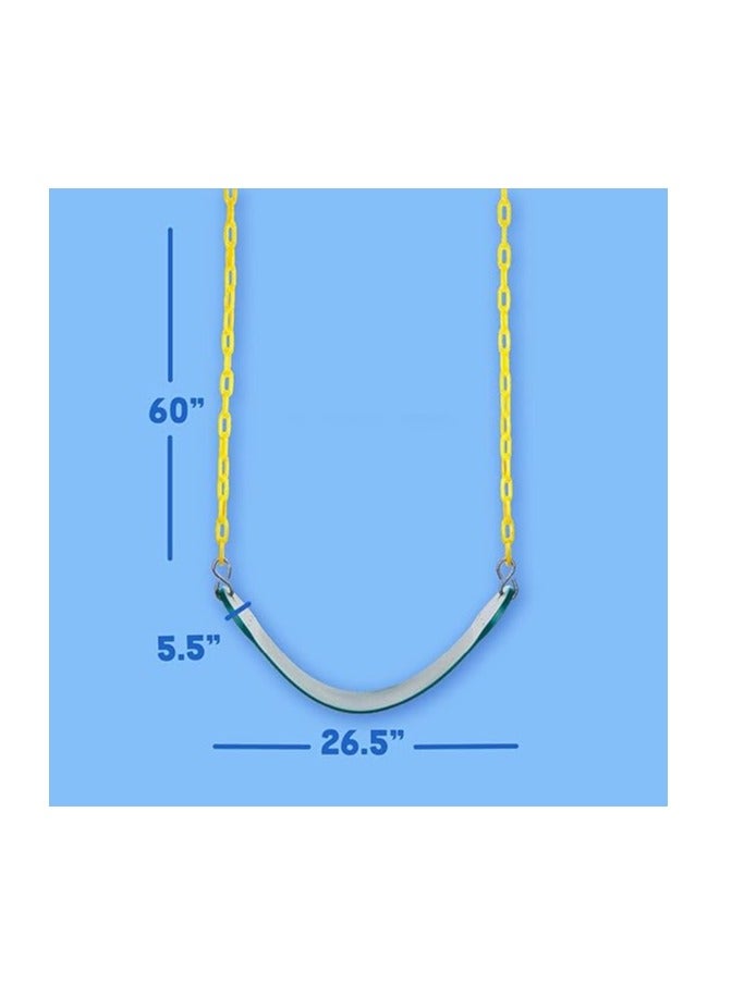 Heavy Duty Swing Seat with Plastic Coated 60