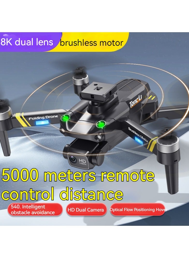 High quality Drone with 8K Dual Camera high-definition pixels Drone,High-capacity Battery,Hovering,Headless Mode Stunt rolling 5G real- time HDimage transmission