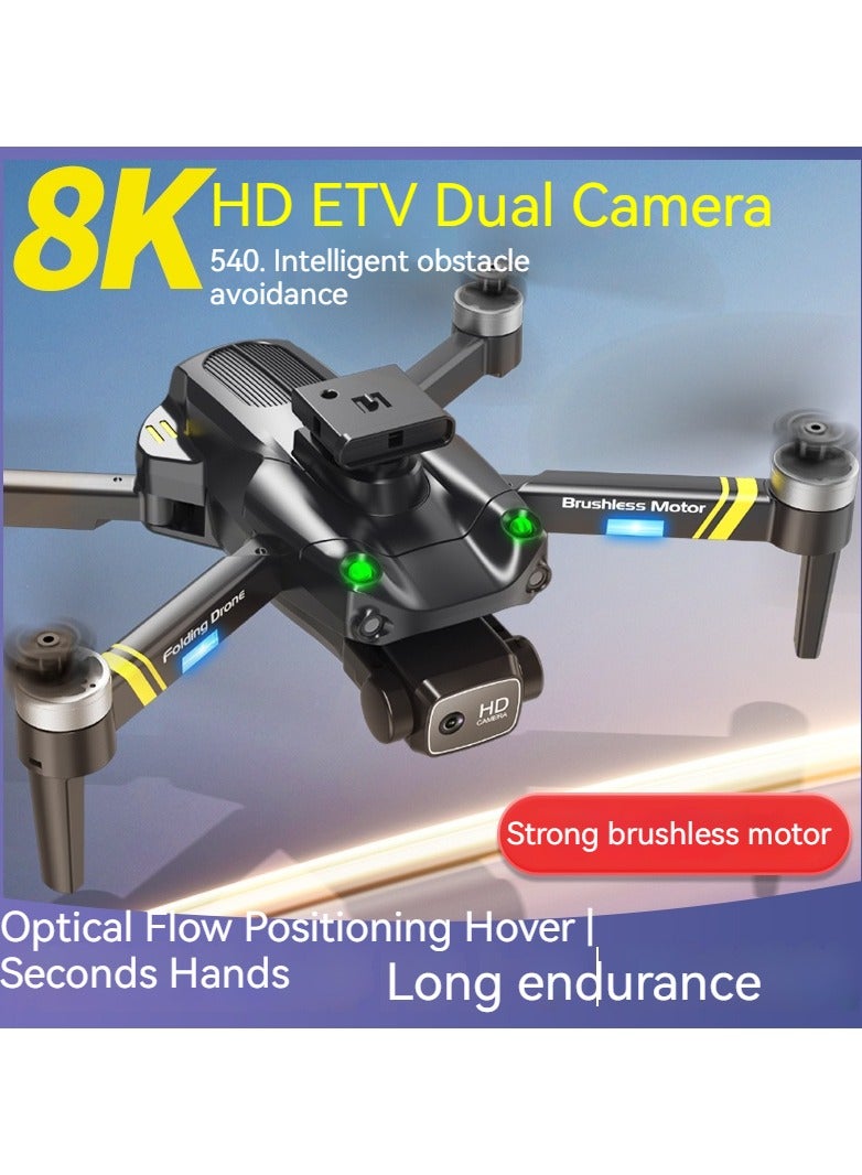 High quality Drone with 8K Dual Camera high-definition pixels Drone,High-capacity Battery,Hovering,Headless Mode Stunt rolling 5G real- time HDimage transmission