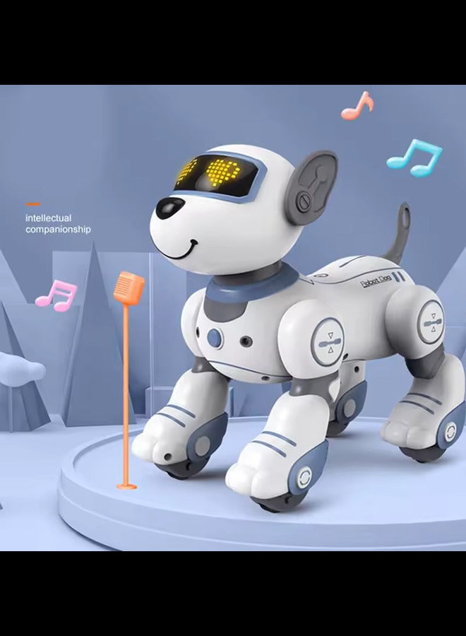 New Design Intelligent Creative Electronic Dog Robots Toys Interactive Robot Smart Stunt Robot Toy For Kids