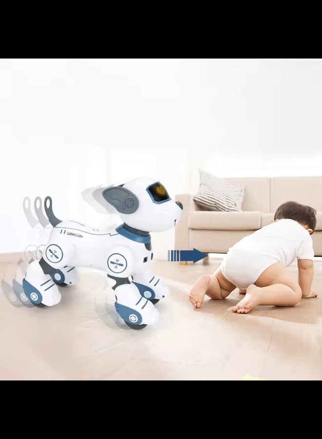 New Design Intelligent Creative Electronic Dog Robots Toys Interactive Robot Smart Stunt Robot Toy For Kids