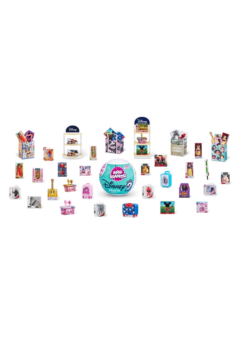 5 SURPRISE-DISNEY STORE MINI BRANDS-SERIES 2