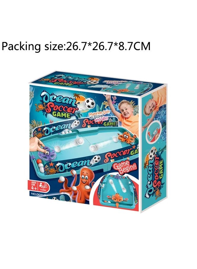 Octopus Soccer, Octopus Soccer Game, Octopus Football, Mini Table Football Game, Pinball Game for Kids and Couples, Party Table Board Game, Indoor Table Family Game