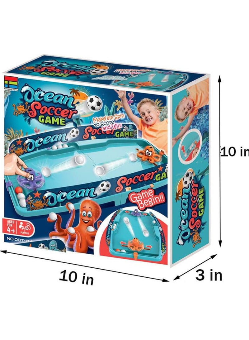 Octopus Soccer, Octopus Soccer Game, Octopus Football, Mini Table Football Game, Pinball Game for Kids and Couples, Party Table Board Game, Indoor Table Family Game