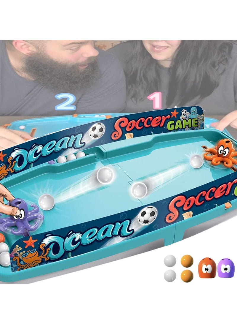 Octopus Soccer, Octopus Soccer Game, Octopus Football, Mini Table Football Game, Pinball Game for Kids and Couples, Party Table Board Game, Indoor Table Family Game