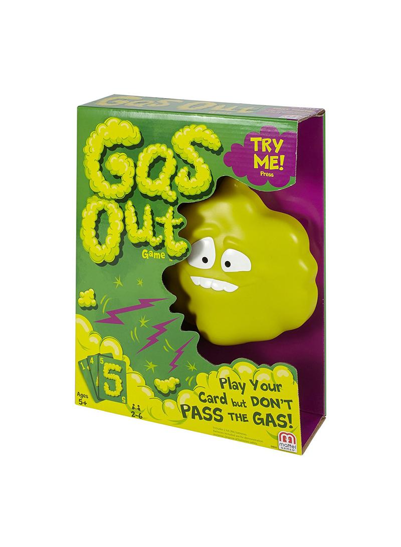 Gas Out Funny Kids Game Family Party Game With Electronic Farting Gas Cloud And 56 Cards Makes A Great Gift For 5 To 8 Year Olds