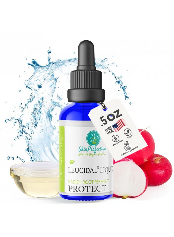 Leucidal® Liquid Radish Root Superior Natural DIY Lotion Making ECOCERT Alternative to Synthetic Preservatives Protect Homemade Hyaluronic Acid Serums Skin Perfection