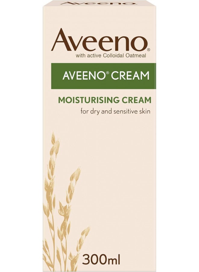 Aveeno Moisturising Cream, Colloidal Oatmeal, 300 ml