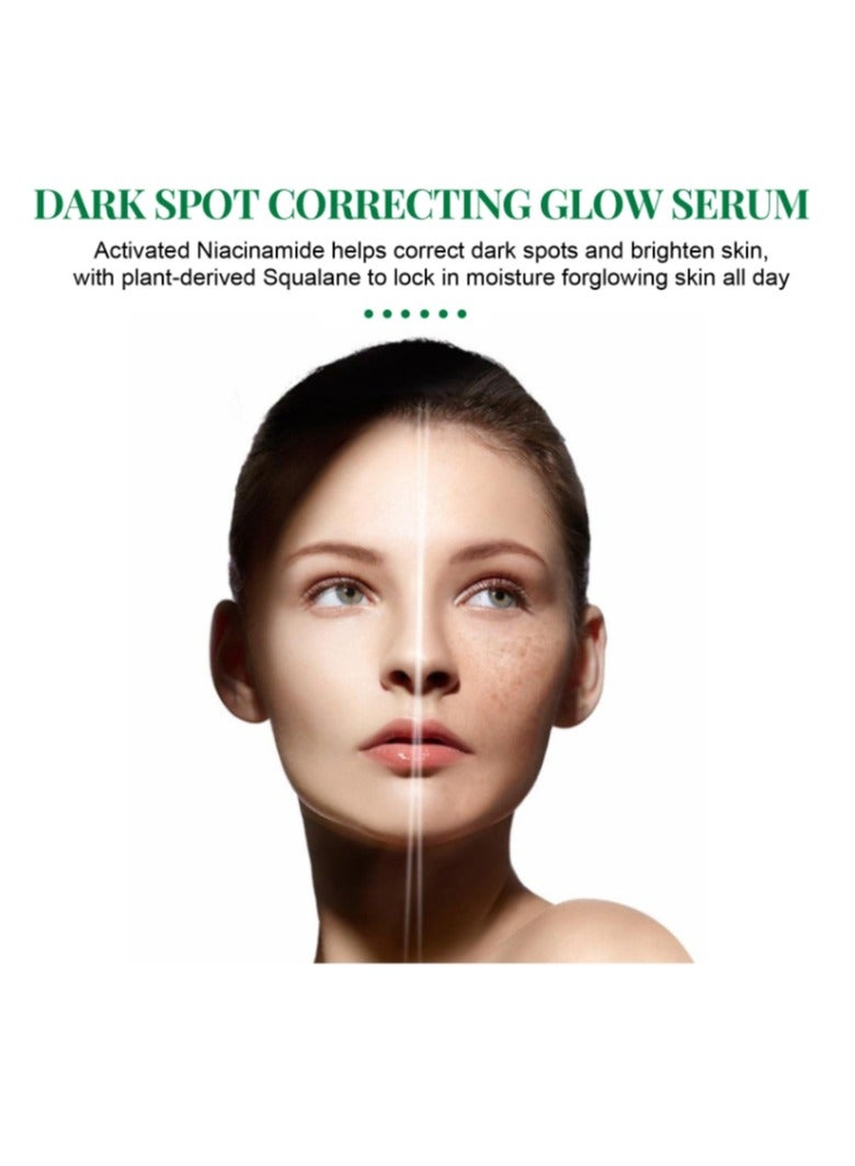 Dark Spot Correcting Glow Serum, For Dark Spots, Brightening, Dark Spot Treatment, Anti-Aging, Acne Scars, Fine Lines, Hyperpigmentation And Dark Circles 50ML